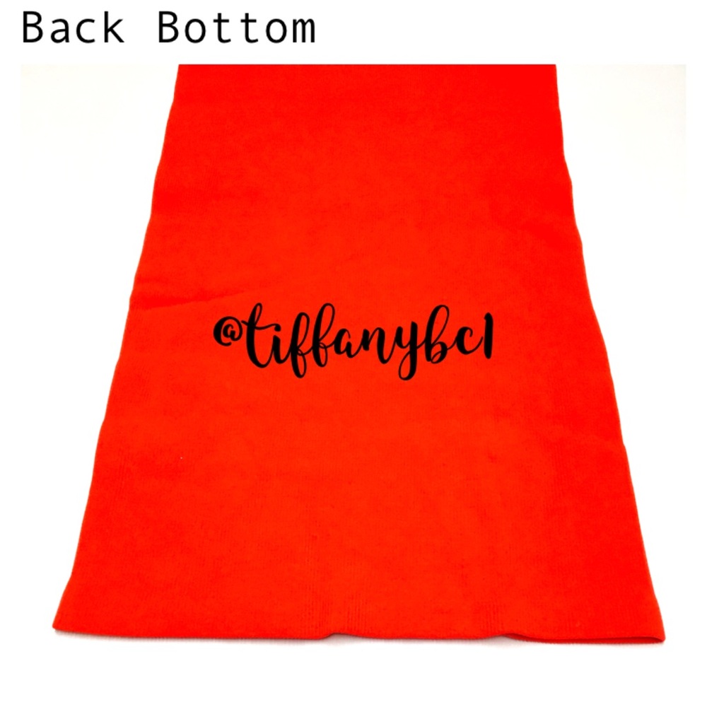 Red Racerback Tank Top Mini Dress - Picture 7 of 8